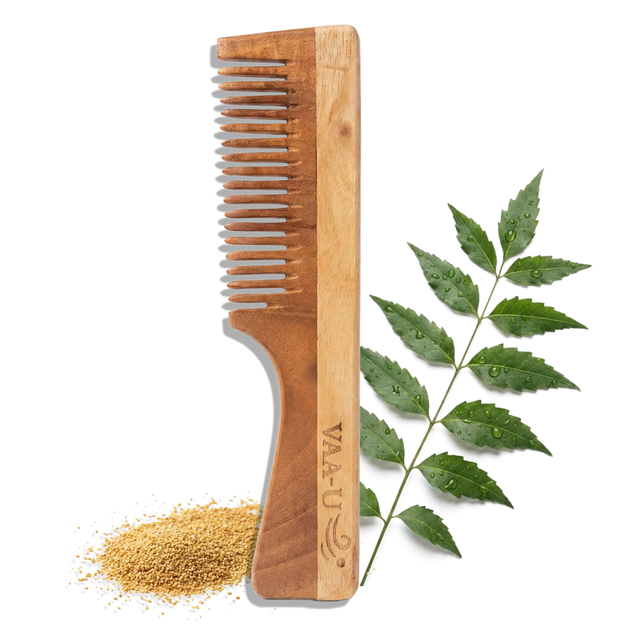 Neem Wood Handle Comb